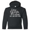 18500B Youth Heavy Blend Hooded Sweatshirt Thumbnail